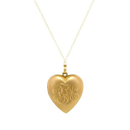 Floral Heart Taylor Swift Necklace